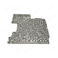 VENTILKÖRPER-TRENNPLATTE 1068227051 ZF Friedrichshafen AG